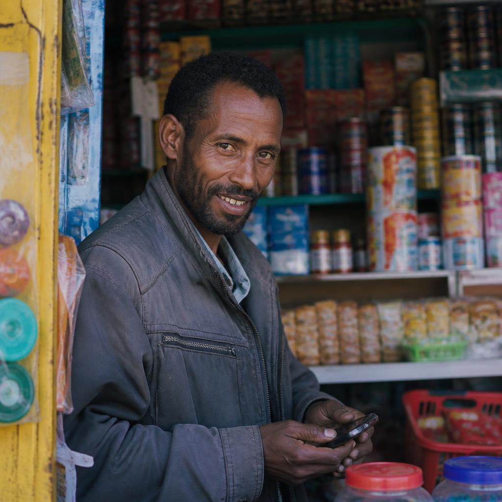Small merchants (ሱቅ)